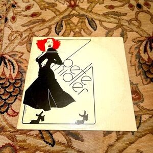 Bette Midler vintage vinyl record from 1973